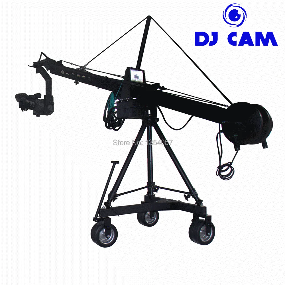 Вещательная камера 8 м подъемный кран для продажи с моторизованной голландской головкой загрузки 25 кг профессиональный операторский кран Jib