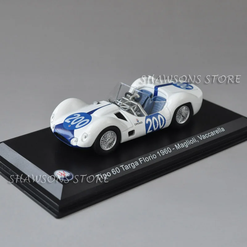 LEO Models Toys 1:43 винтажный гоночный автомобиль Maserati Tipo 60 Тарга Флорио 1960 Реплика| |
