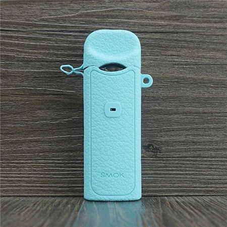 Tiffany blue case Силиконовый чехол Smok Nord Pod с текстурой, защитный гелевый Чехол для Smoktech Nord Pod vape Kit mod - Цвет: Tiffany blue case