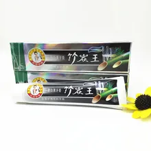 105 г Натуральный Бамбуковый Уголь черная отбеливающая зубная паста отбеливатель зубная паста кисточка для румян гигиена полости рта Голая Палитра