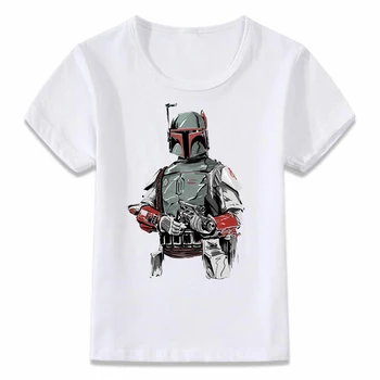 

Kids Clothes T Shirt Star Wars Boba Fett Children T-shirt for Boys and Girls Toddler Shirts oal085