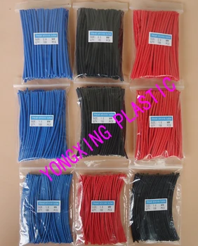 

900piece/lot 2015 free shipping 1.0/1.5/2.0mm colorful pvc heat shrink tubing insulation wire and terminal