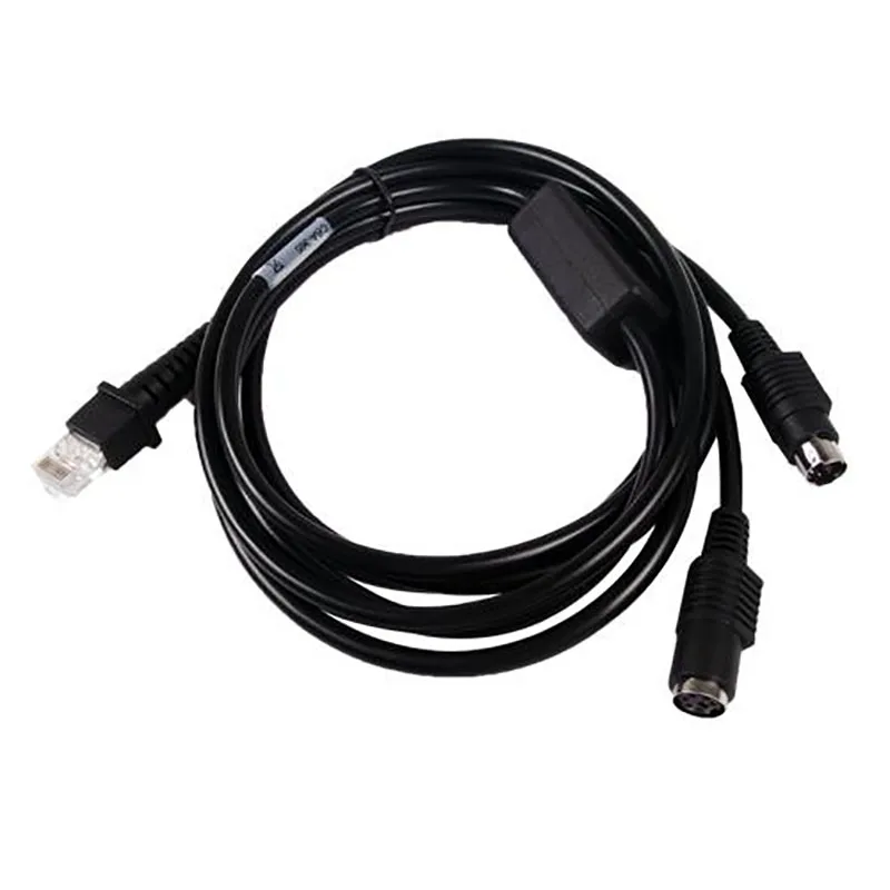 New 2m Ps2 Keyboard Wedge Data Cable For Datalogic Datalogic D100 Gd4130 Qd2130 Barcode Scanners