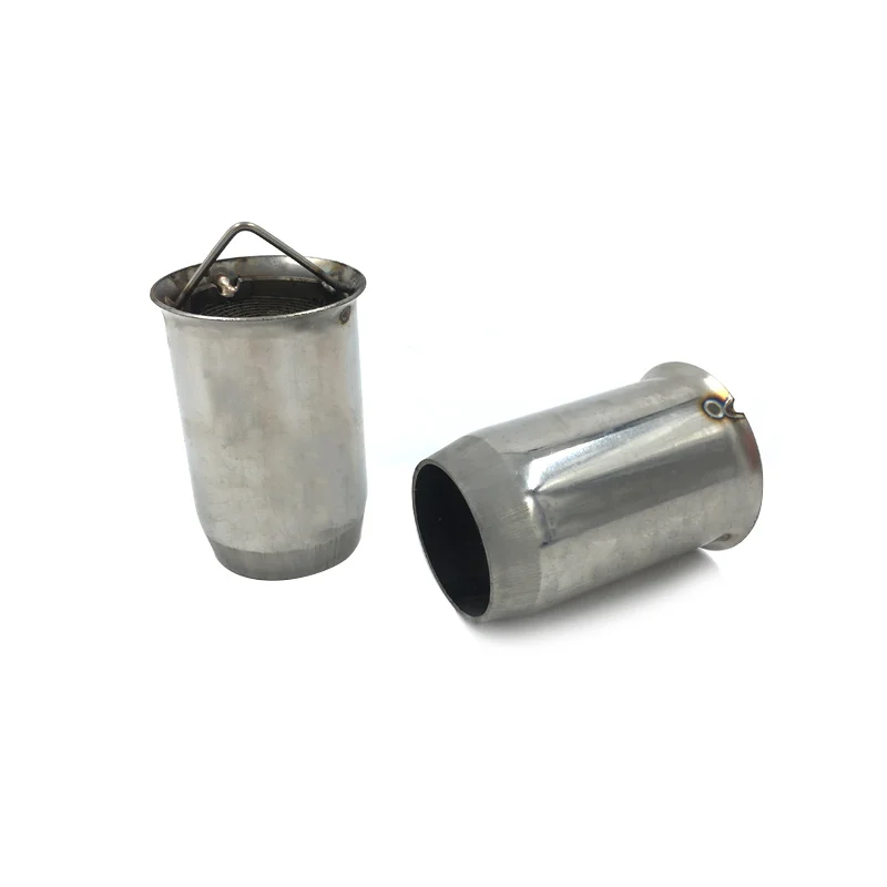 Universal Catalyst Silencer Muffler Exhaust Front Mid End Silencer DB Killer Noise Sound Eliminator Reduce emissions and noises (7)