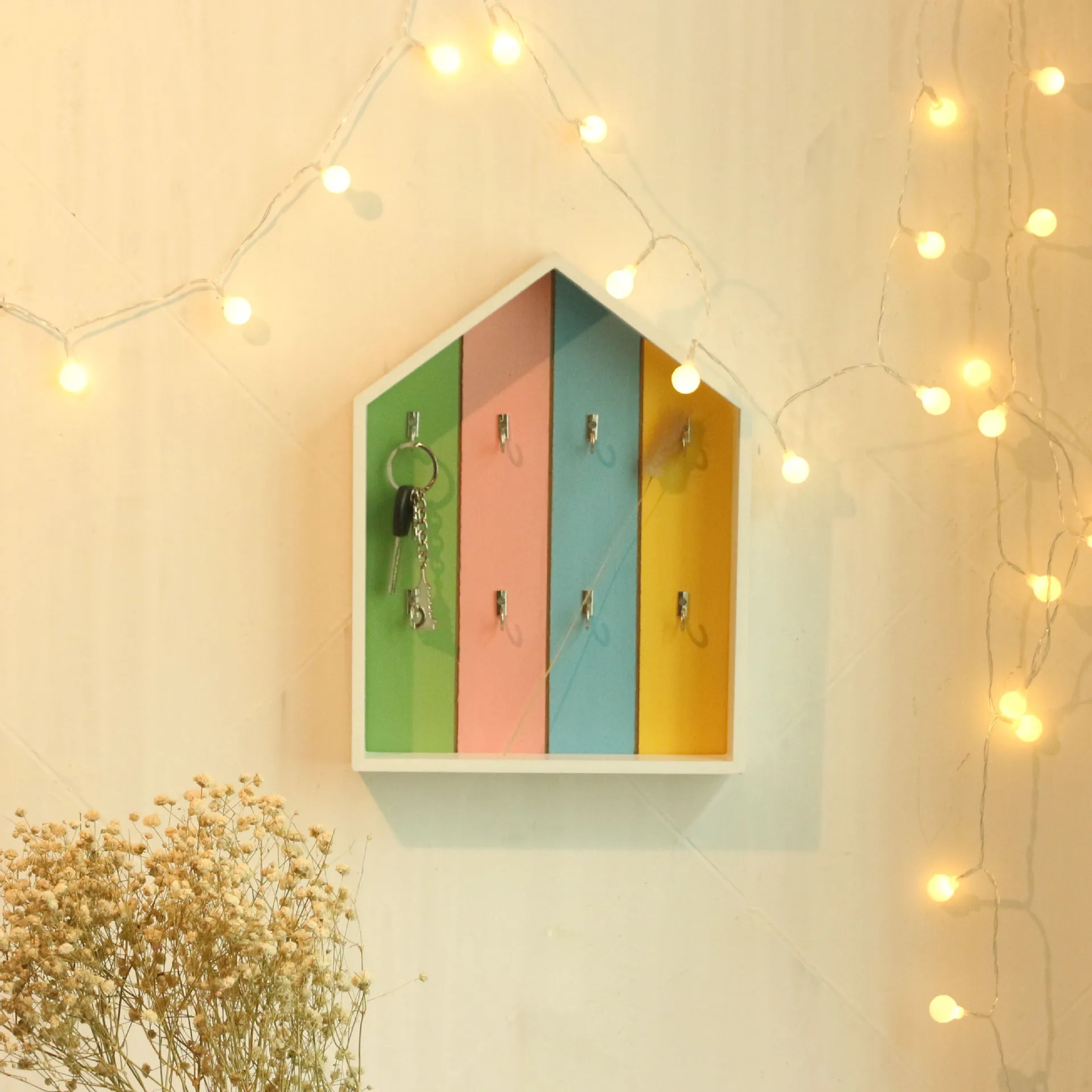 

Creative Mural Wall Decoration Key Storage Boxes Home Crafts Furnishing Handicraft Key Storage Box Home Decoration Ornaments