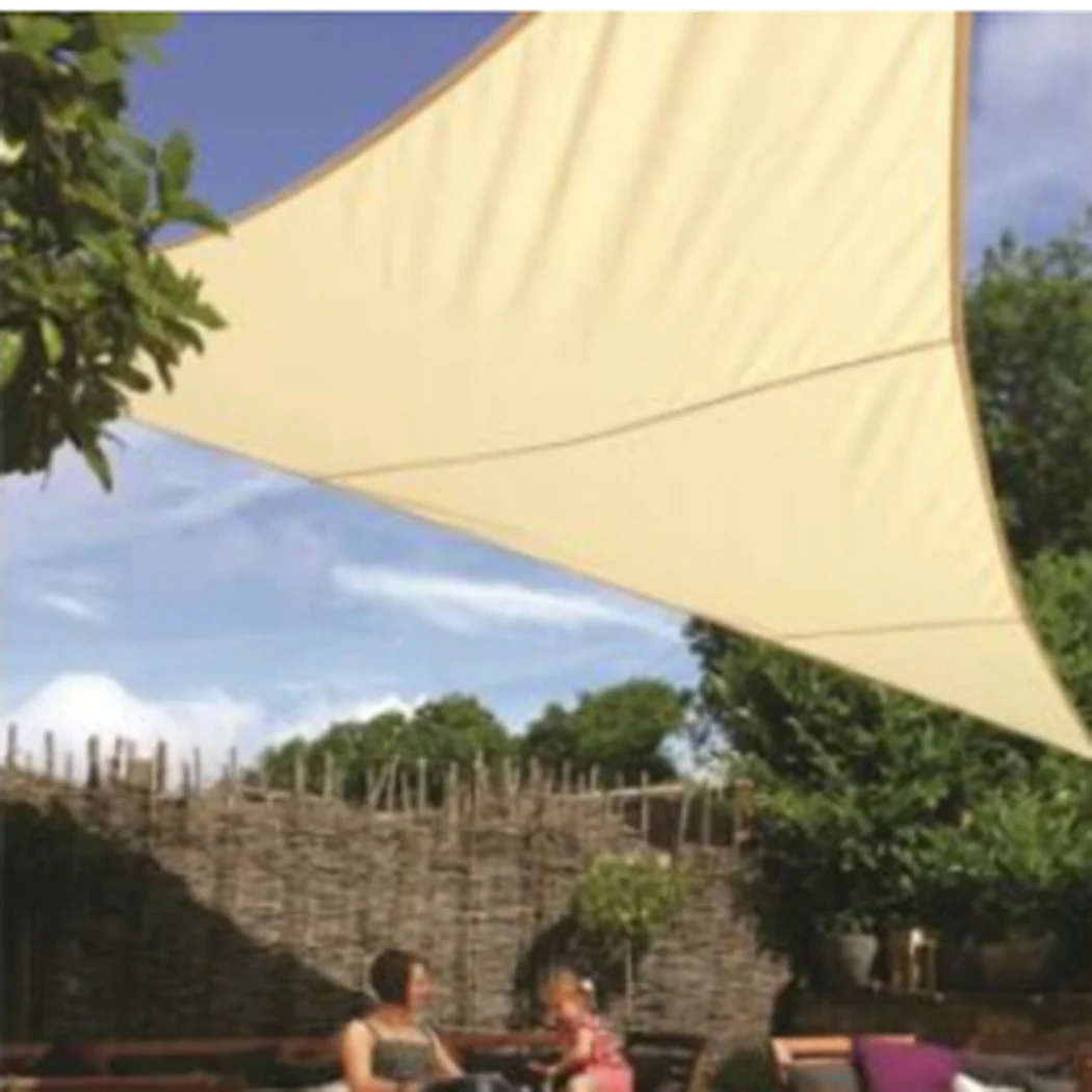 Shade Net Awning Canopy Waterproof Patio Sun Shade Sail Triangular