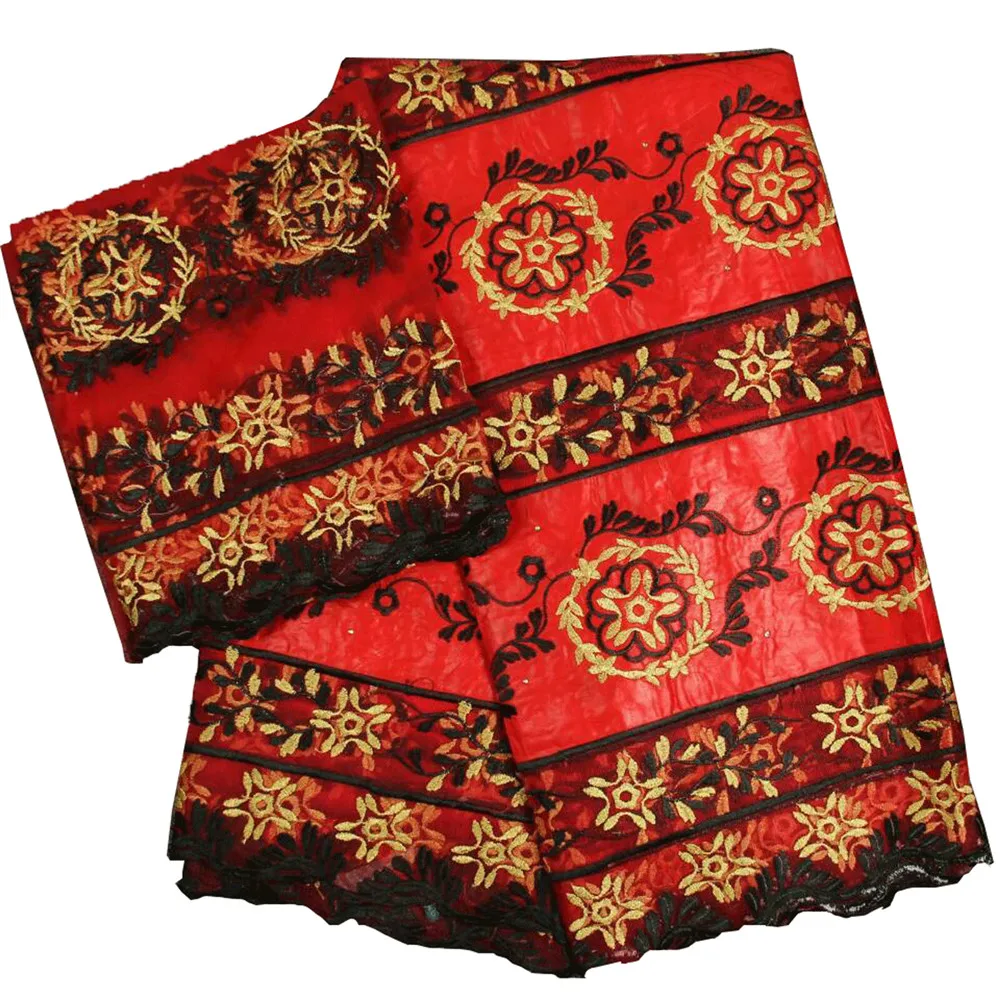 

Wedding Bazin Riche Getzner 2018 African Lace Fabric X360-1