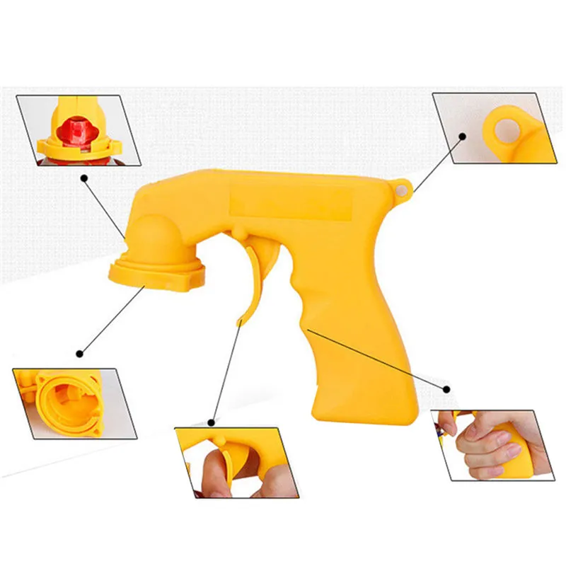 

Airbrush Sprayer Painting Atomizer Optional 2 Color Plastic Portable Car Styling Tool Professional Spray Gun Rim Membrane#271829