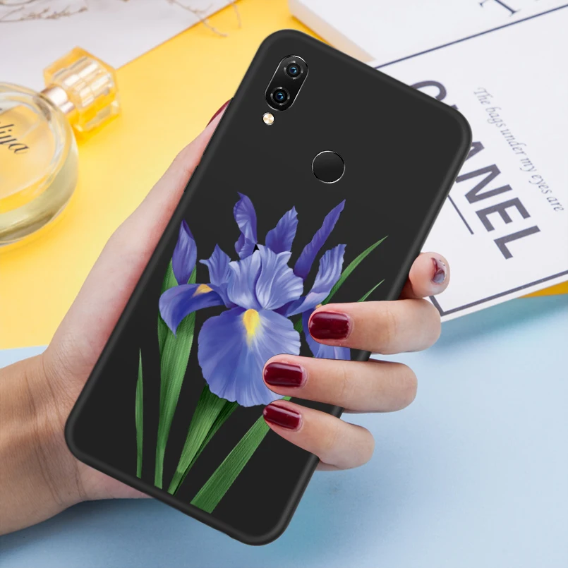 ASINA силиконовый чехол для huawei Nova 3i Оригинальный 3D защитный кожух с цветком 3