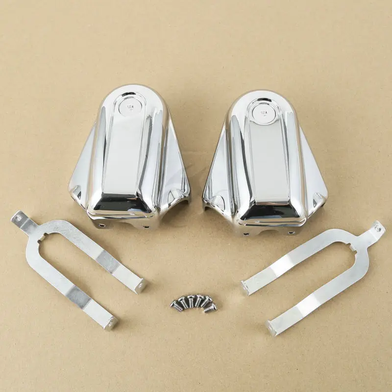 Buy TCMT Black Chrome Bar Rear Axle Covers For Harley