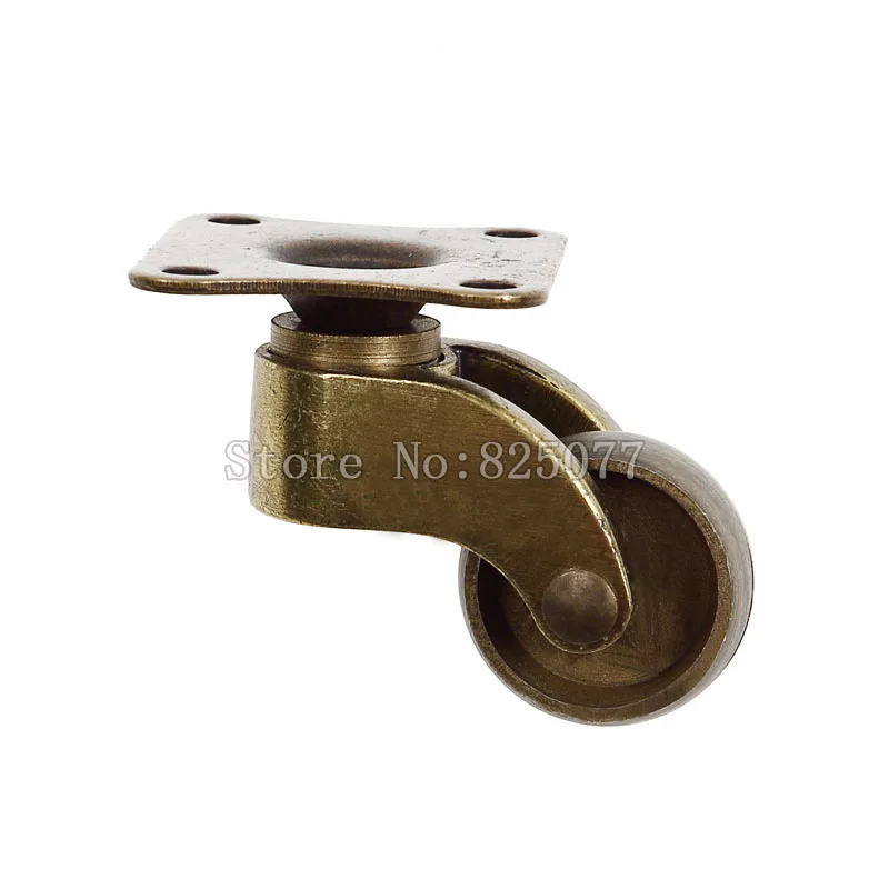 4PCS European furniture swivel chair universal wheel antique pulleys retro sofa nylon wheel KF1017 4PCS European furniture swivel chair universal wheel antique pulleys retro sofa nylon wheel KF1017