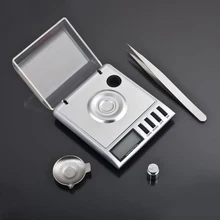 Новинка 0.001 г. г 20 г 0.001X20 г Мини цифровой карманный ювелирных изделий с бриллиантами Вес Весы+ пакет