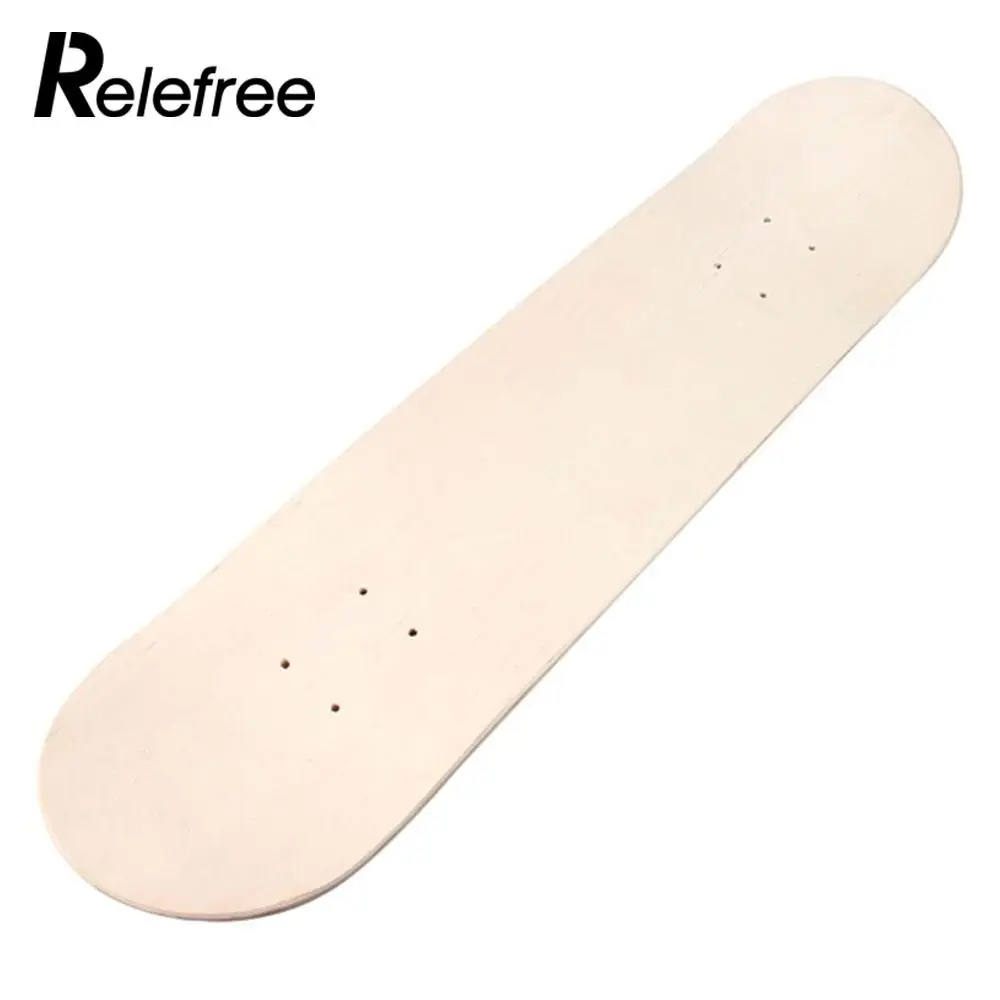 Kopen Dubbele Concave Dek Duurzaam Genot Dubbele Skate Decks Natuurlijke Decoratie Blank Skateboard Eenvoudige Ambachten 8 inch