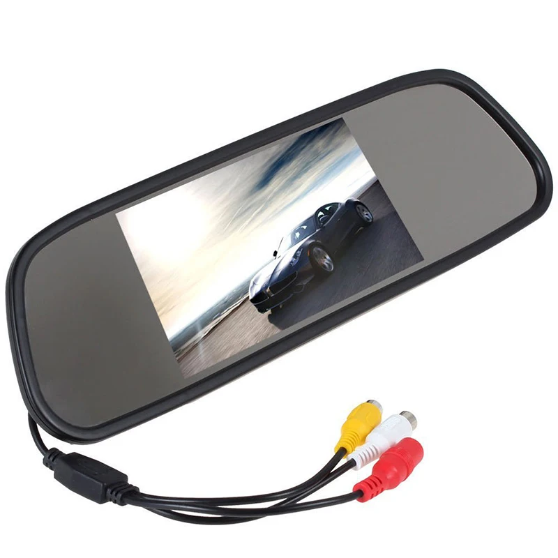 5 Inch Car Rearview Mirror Monitor for Rear View Camera (4)