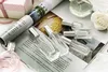 5ml 10ml 20ml 30ml Transparent Thin Glass Spray Bottle Sample Glass Vials Portable Mini Perfume Atomizer Gold Silver black Cap ► Photo 2/6