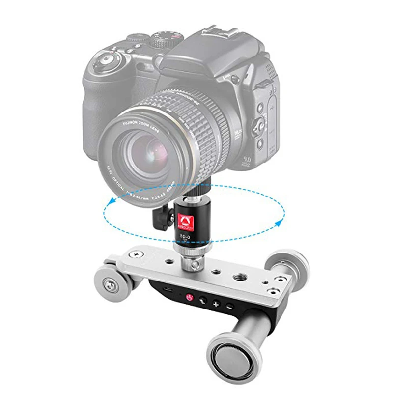 PPL 06S Mini Aluminium Alloy Motorized Electric Track Slider Motor ...