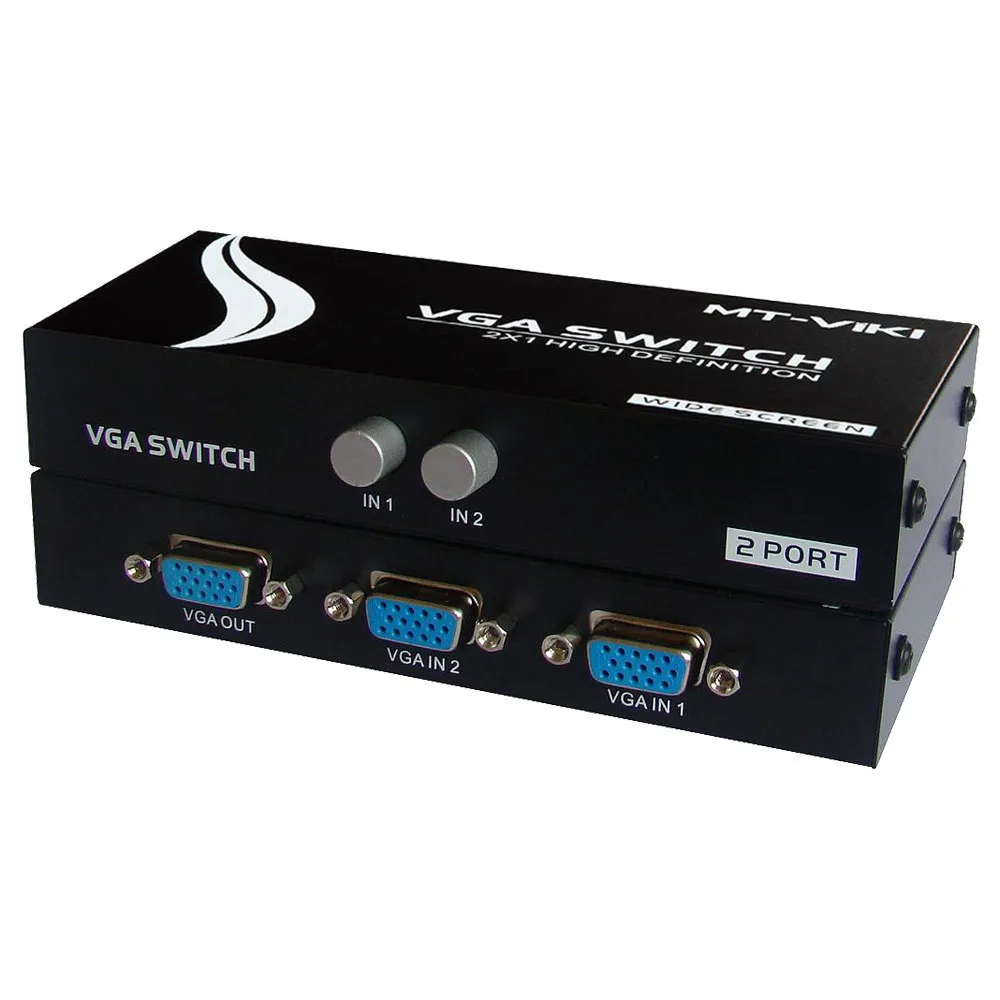MT VIKI MT 15 2CH 1080p high definition 2 Ports VGA Switcher Box Hub