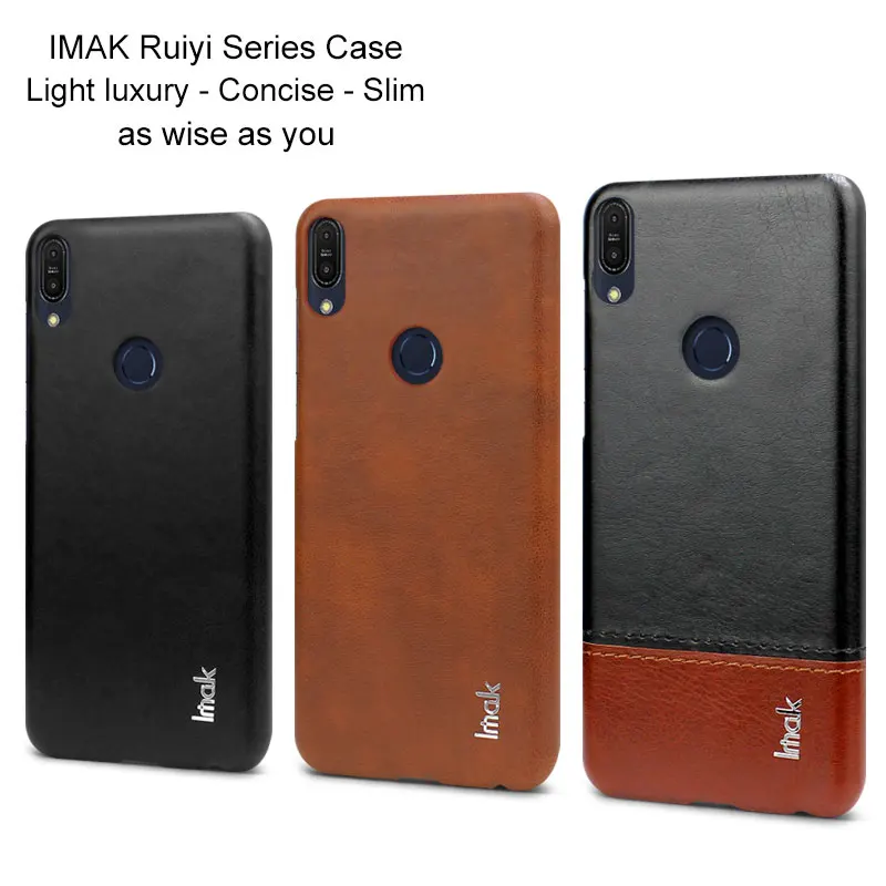 Роскошный чехол Imak Ruiyi для Asus Zenfone Max Pro M1 ZB601KL ZB602KL тонкий чехол-накладка телефона