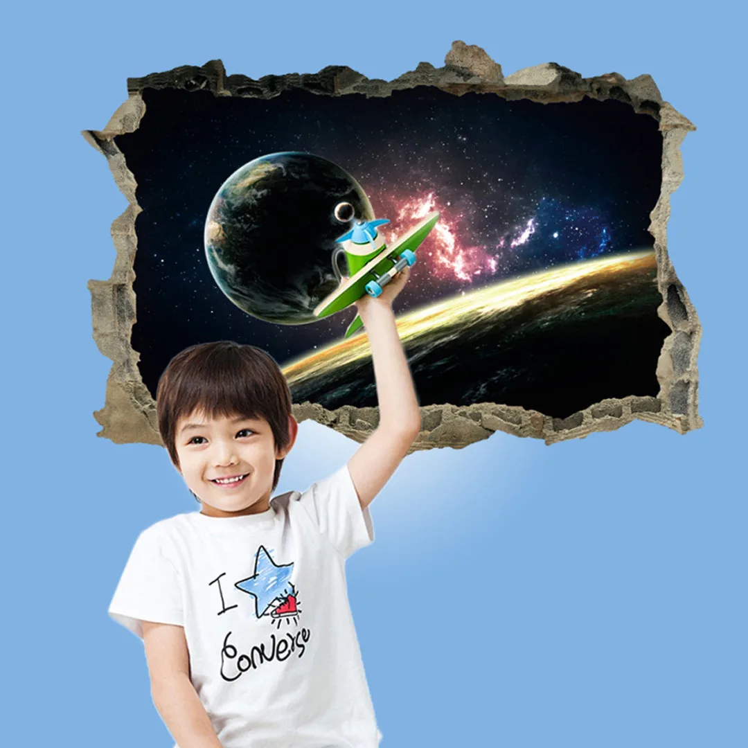 3D  DIY Vinyl Removable Star Series Floor Wall Sticker Mural Decals Art Room Decor 2019  Newest