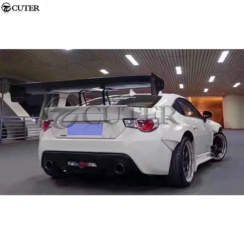 86 BRZ FRP Передний Задний бампер боковые юбки задний спикер для Toyota GT Subaru