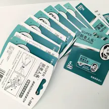 120 шт. ХОРОШЕЕ! OLDMANHEAD суперострые лезвия для стрижки волос, мужские лезвия для бритья, резче, истончение, суперплатиновое лезвие с двумя краями