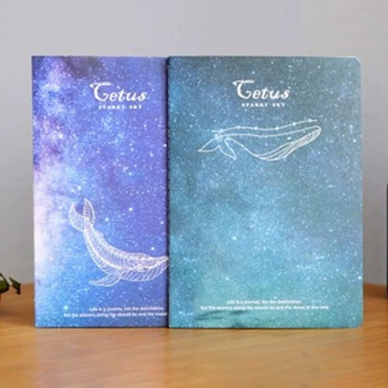 

New Unicorn Notebook Strawberry Whale Journal Set With Pen Diary Planner Stationery School Supplies Study Notebook Gift Tools B5