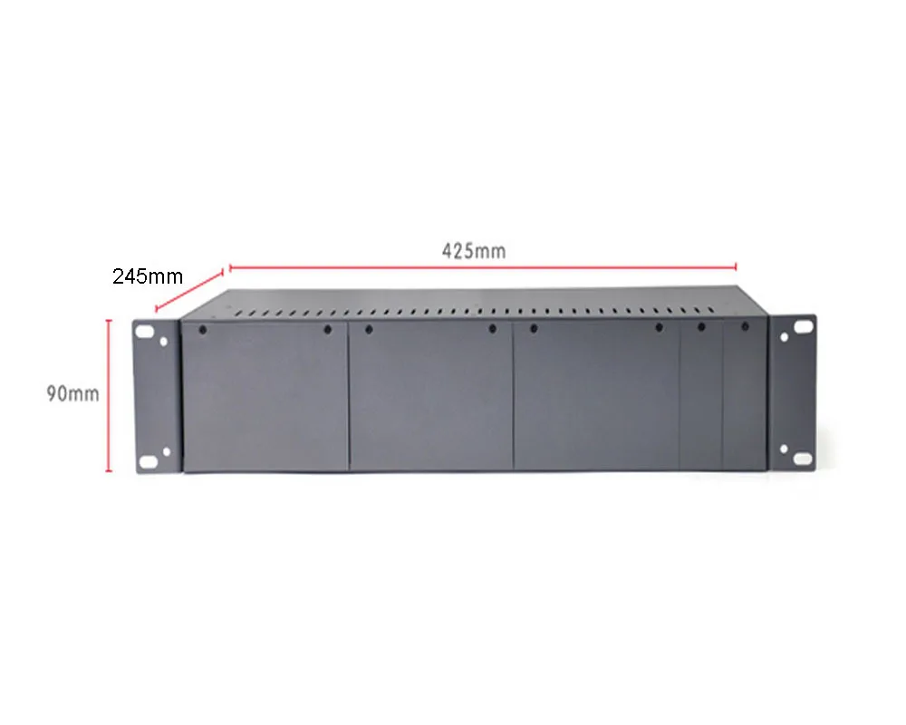 Premium 14 Slots Transition Fiber optic Media