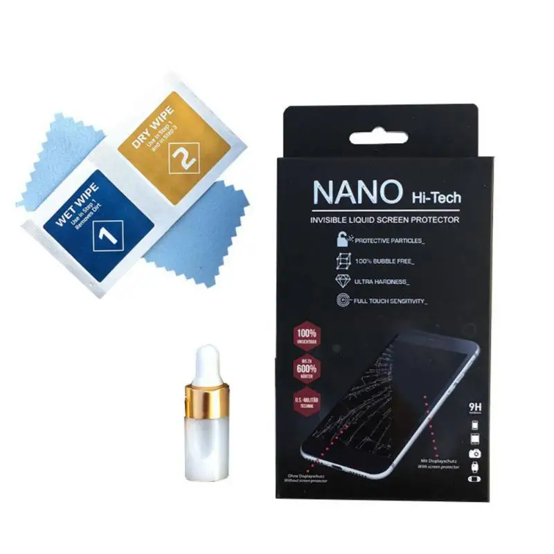 

2019 5ml Screen Protector NANO-Liquid Phones 3D Invisible Touch LCD Coating Technology Screen Protector Liquid