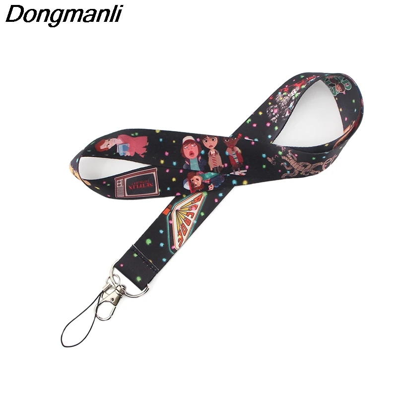P2092 Dongmanli ТВ странные вещи Подсолнух Талреп Бейдж ID Lanyards/мобильный телефон Веревка/ключ талреп шейный ремень аксессуары