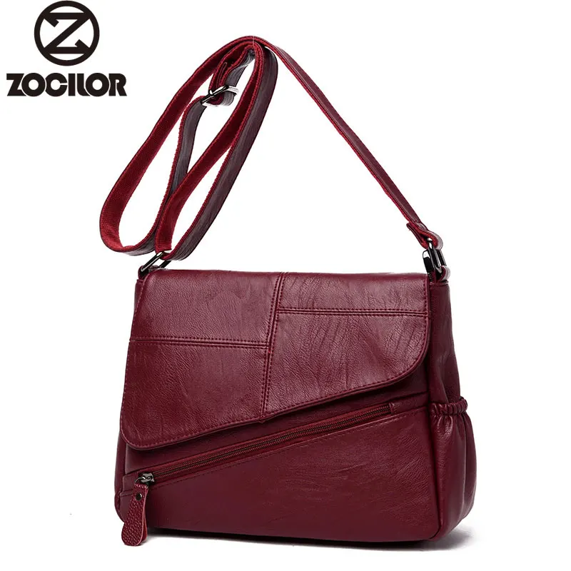 

High Quality Leather PU Women's Handbags Fashion Plaid Women Shoulder Crossbody Bags women messenger bag