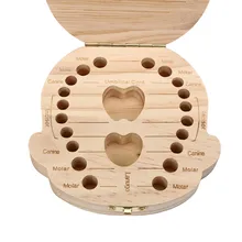 11 11 caja para dientes de leche kids toolTooth Box organizer for baby Milk teeth Save