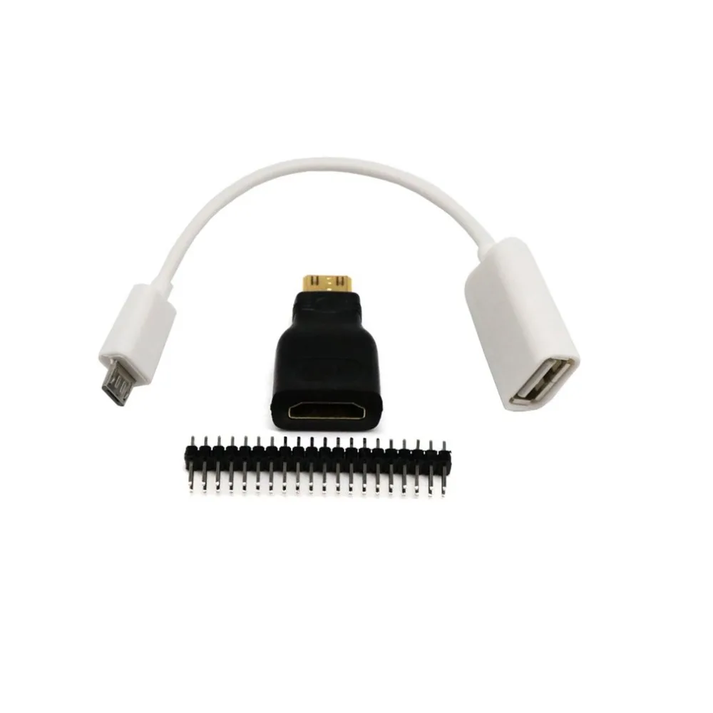 3In1 For Raspberry Pi Zero Adapter Kit Mini Hdmi To Hdmi
