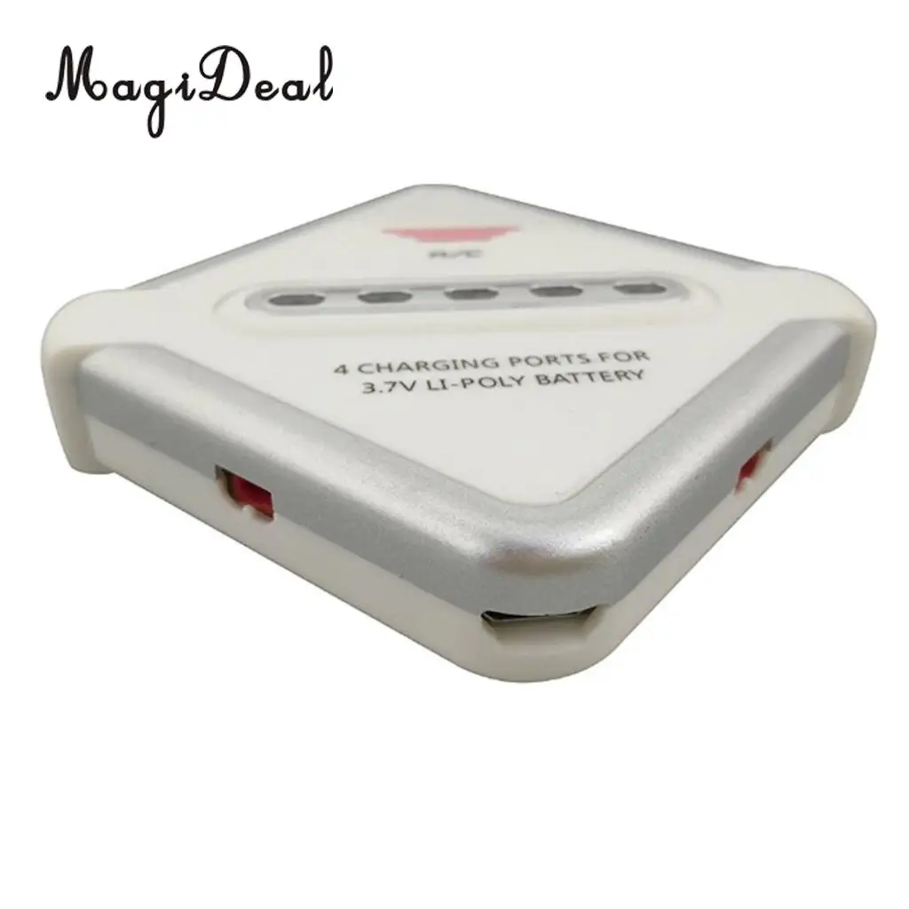MagiDeal 3.7V JST Connector Lithium Battery Balance Charger for SYMA X56 X56W X54HW X300 H11C H11D RC Drone Aircraft Spare Parts