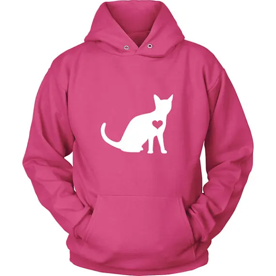Cat Lover Hoodie / Kitty hoody / Kitty Cat Lover / feline gift / cat gift / kitten clothing