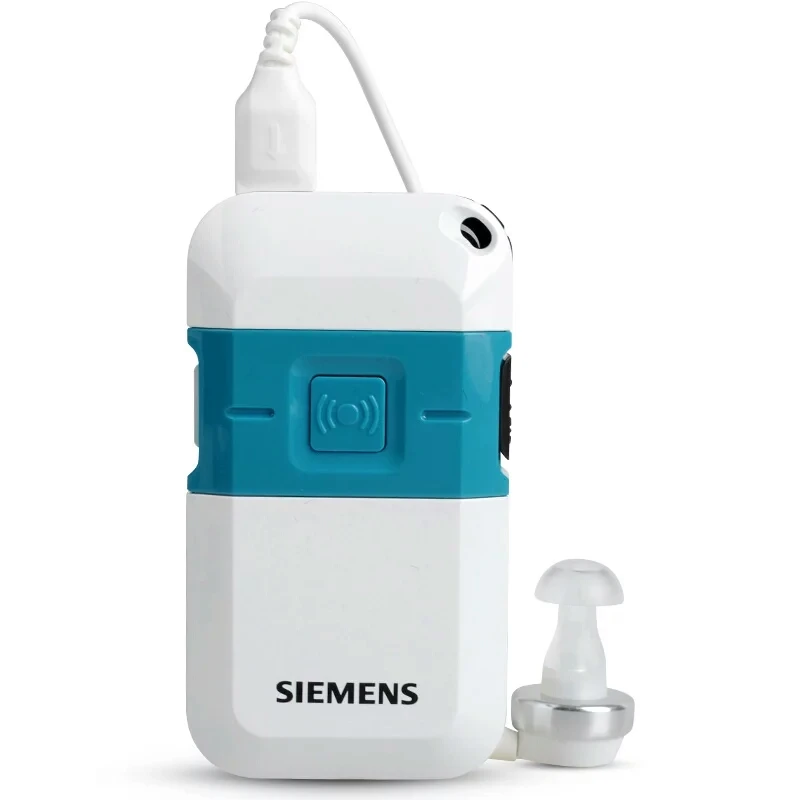Siemens Карманный слуховой аппарат слуховые устройства Pockettio DMP для пожилых портативных цифровых слуховых аппаратов - Цвет: for single ear
