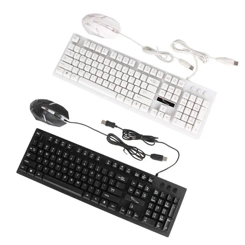 

Backlight Keyboard USB Desktop Notebook Computer Game for LOL Light Gaming