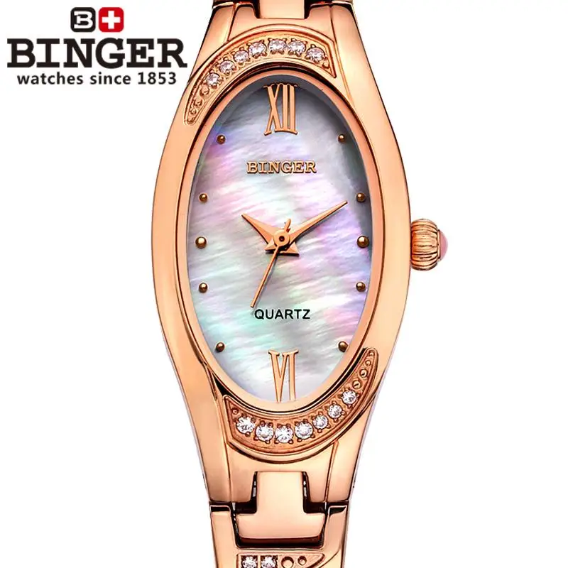 Часы женские кварцевые из нержавеющей стали с сапфировым стеклом|wristwatch stainless
