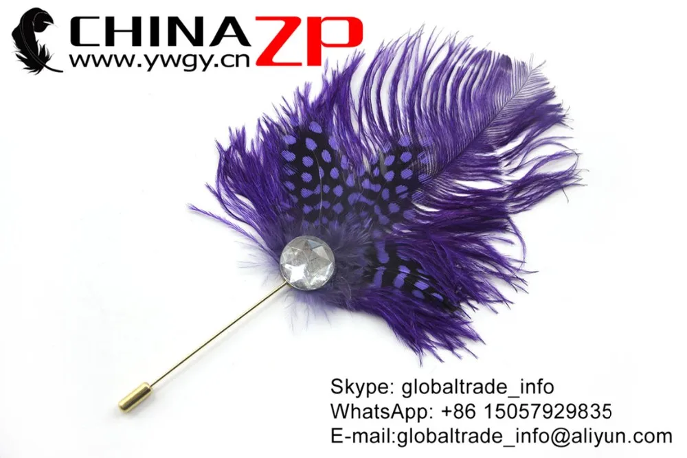 Handmade Feathers Brooch Pin  (69)