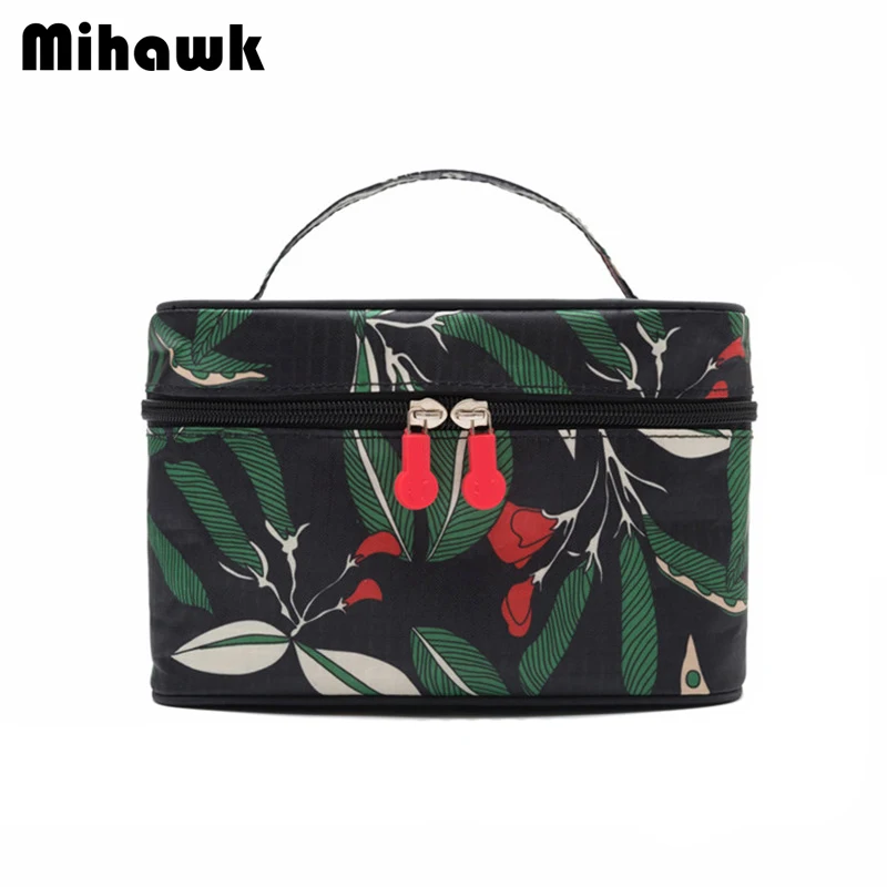 

Mihawk Big Travel Cosmetic Bag Case Functional Makeup Vanity Box Beautician Necessarie Toiletry Kit Organizer Accessories Supply