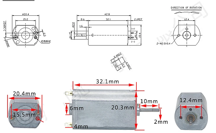 FF-180SH двигатель постоянного тока 12V 24V DIY электрические игрушки интеллигентая(ый) игрушечный автомобиль(CD-плеер, магнитофон, зубную щетку, стрижка