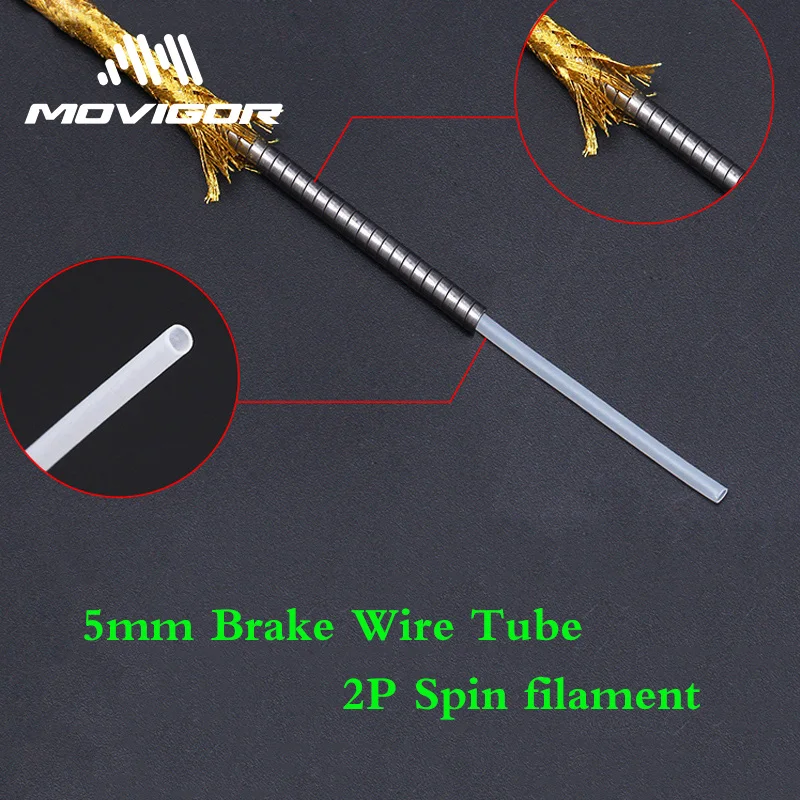Высокое качество, ткацкий Велосипедный тормозной кабель, корпус велосипедной линии переключения, труба, универсальная, 4 мм/5 мм, тормозной переключатель, аксессуары для труб
