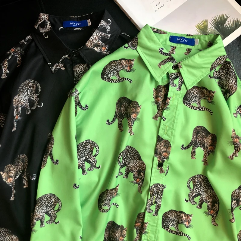 jaguar print shirt