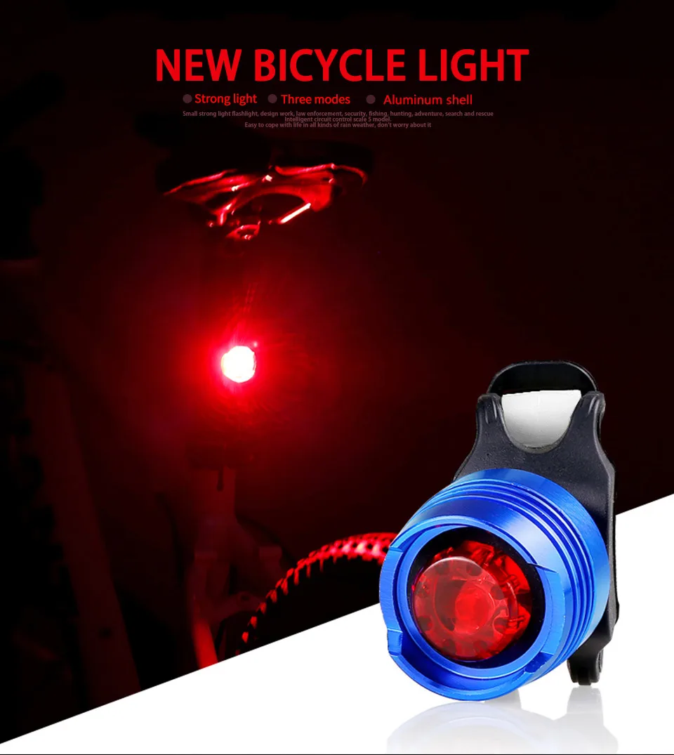 Clearance LED Waterproof Bike Bicycle Cycling Front Rear Tail Helmet Red Flash Lights Safety Warning Lamp Cycling Safety Caution Light T43 0 Clearance LED Waterproof Bike Bicycle Cycling Front Rear Tail Helmet Red Flash Lights Safety Warning Lamp Cycling Safety Caution Light T43 0