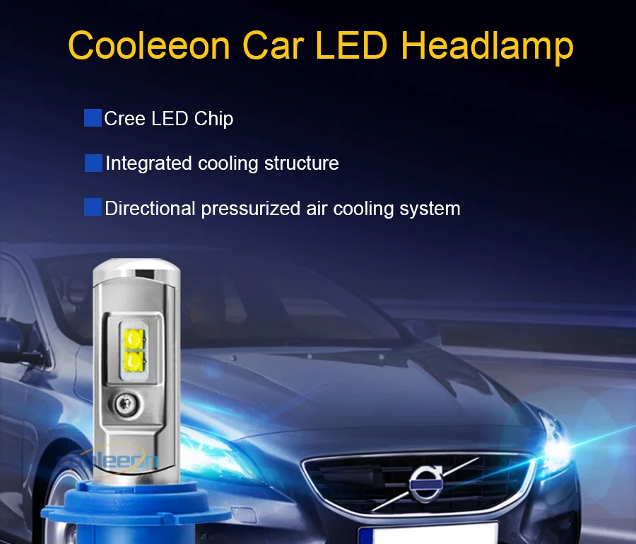 LED car headlight lamp bulb headlamp lighting (1)