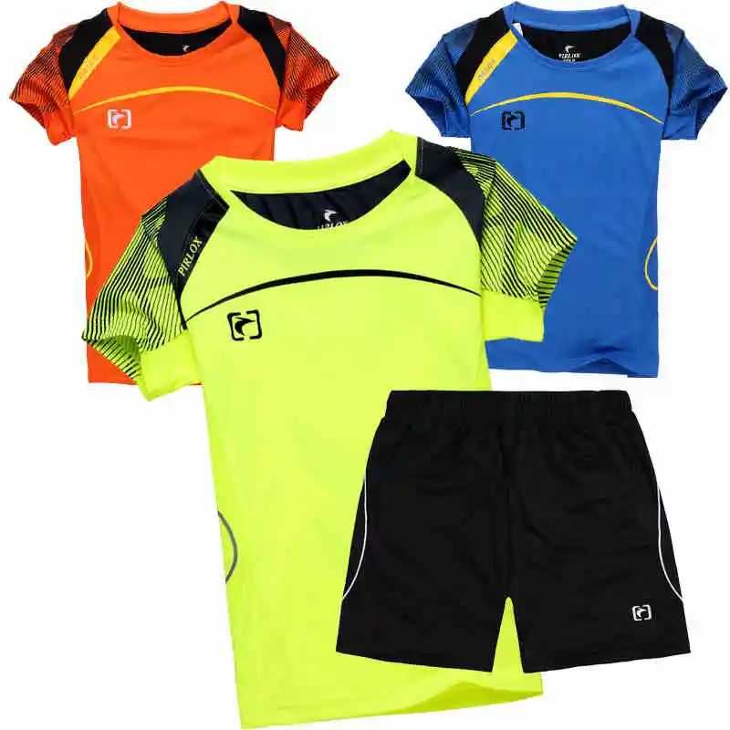 Детская рубашка для бадминтона, короткая спортивная одежда для мальчиков и девочек, Tenis, комплект одежды для волейбола, настольного тенниса, быстросохнущие спортивные костюмы для подростков