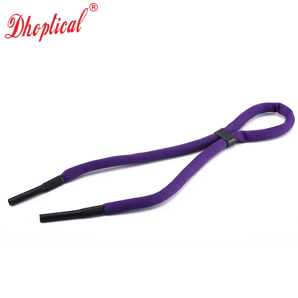 PURPLE Очки пенный шнур, шнур для плавания, цепочка для очков 20 шт оптом - Цвет: PURPLE