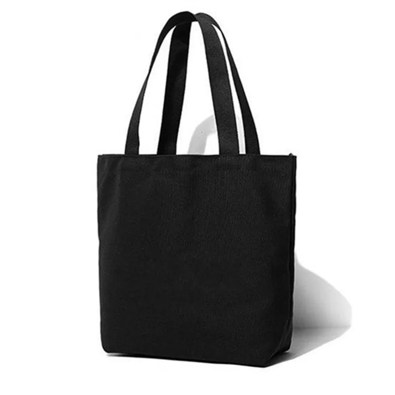 

Limited Edition Women Famous Designer Black white canvas shopping bag Message Bag Shoulder Bag Eco-Friendly Bag