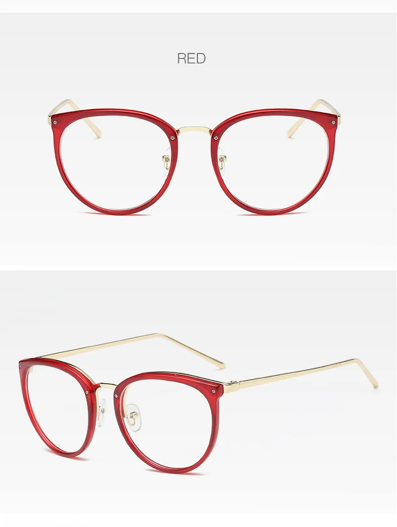 Higodoy металлические женские круглые очки с оправой, мужские прозрачные винтажные классические оправы для очков, оправа для очков