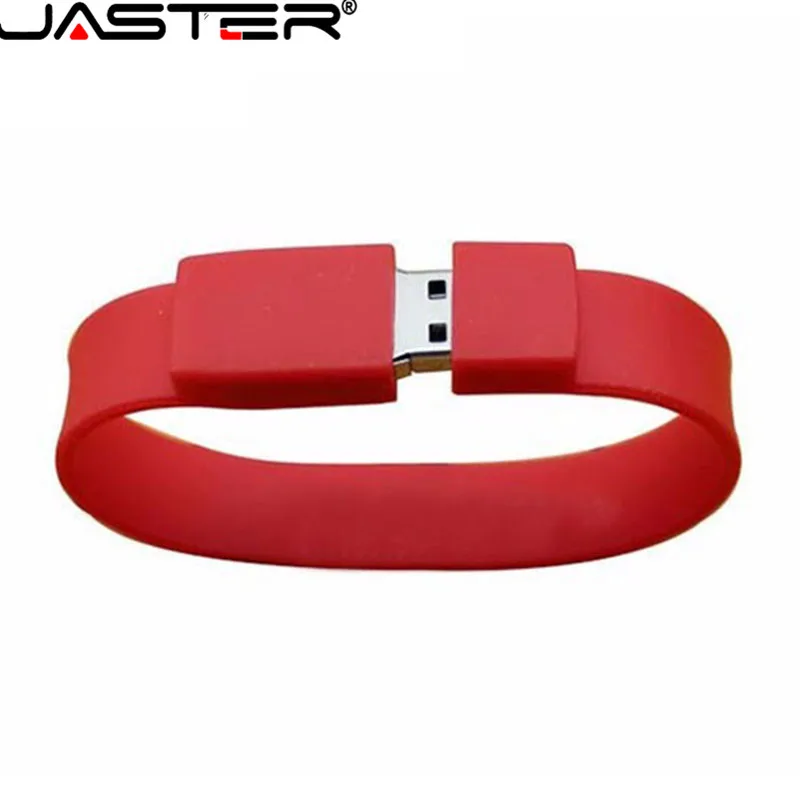 Силиконовый браслет JASTER 2 ГБ 4 8 16 32 64 USB 0 флеш накопитель|USB флэш-накопители| |