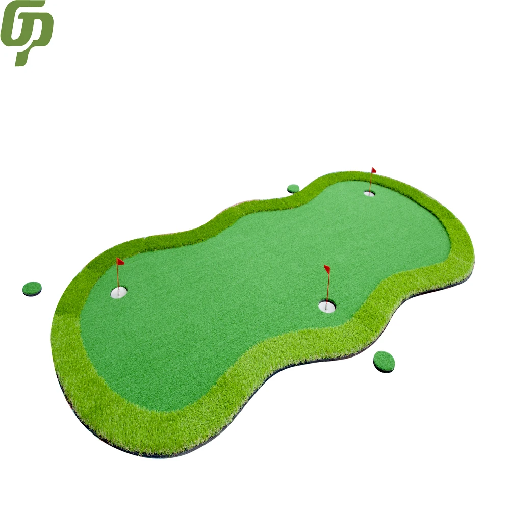 120*300 см зеленый Профессиональный реалистичный травяной тренировочный мини-коврик для игры в гольф, оборудование для помощи